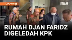 RUMAH DIGELEDAH KPK, DJAN FARIDZ BUNGKAM SUARA