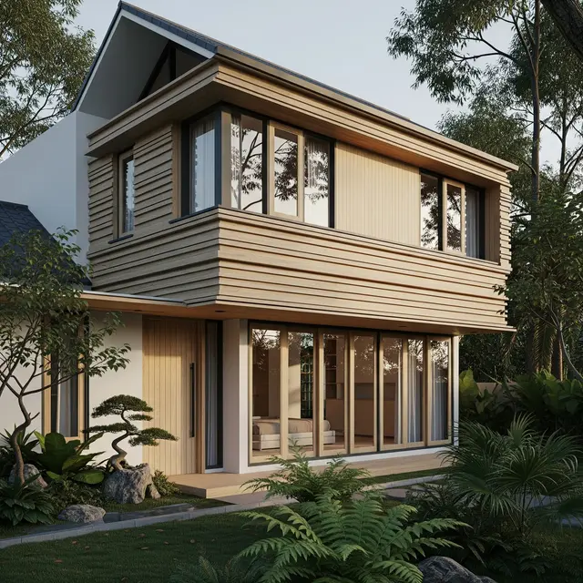 Gambar Rumah Minimalis Modern Gaya Japandi