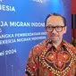 Deputi Gubernur Bank Indonesia (BI) Juda Agung mencatat sumbangan devisa dari Pekerja Migran Indonesia (PMI) mencapai USD 14,2 bilion di sepanjang 2023. Nilai ini setara Rp230,6 triliun dengan asumsi kurs Rp16.243. (Merdeka)