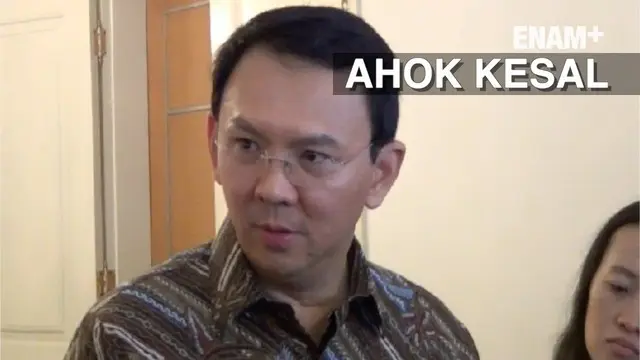 Gubernur DKI Jakarta Basuki Tjahaja Purnama atau Ahok kesal mengetahui empat pompa Waduk Pluit kembali mati. 