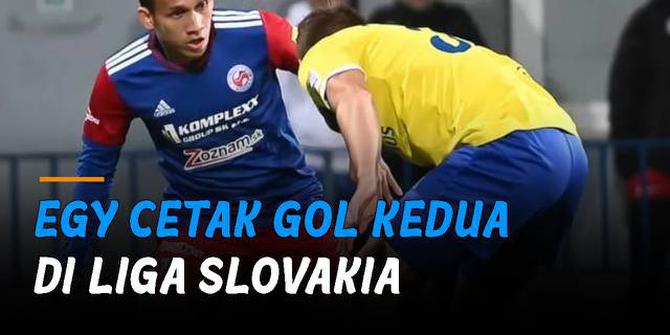 VIDEO: Mulai Gacor, Egy Cetak Gol Kedua di Liga Slovakia