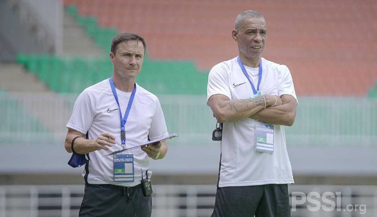 Proses seleksi 130 pemain untuk Garuda Select Jilid 3 berlangsung di Stadion Pakansari, Kabupaten Bogor, sampai 4 November 2020. (dok. PSSI)