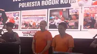Dua dalang penembakan yang menewaskan Torang Heriyanto (45) di Pasar Mawar, Kota Bogor, ditetapkan sebagai tersangka. (Liputan6.com/Achmad Sudarno)