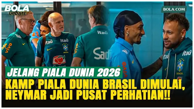 Brasil Mulai Persiapan Piala Dunia 2026, Neymar Kembali ke Skuad Ancelotti