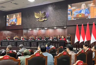 Sejumlah pihak disebut kerap menggunakan konsep Hankamrata untuk membenarkan pelibatan TNI di ranah sipil. (Liputan6.com/Winda Nelfira)