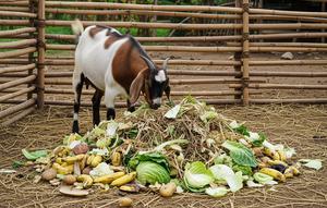 Manfaatkan Limbah Dapur & Pertanian sebagai Pakan Utama. Foto: Gemini
