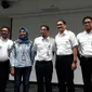 Direksi baru PT Garuda Maintenance Facility AeroAsia (GMF AeroAsia), Jumat (5/5/2017). (Ilyas/Liputan6.com)