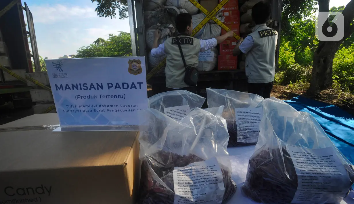 Periode pengawasan hasil temuan impor post border ini dilakukan sejak periode Januari sampai dengan Mei 2023. (merdeka.com/Arie Basuki)