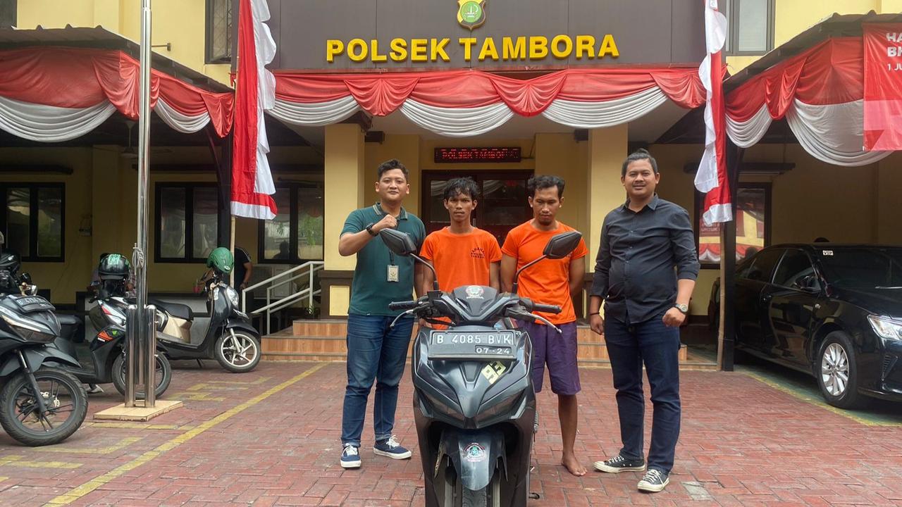 Polsek Tambora Menangkap Penadah dan Pencuri Sepeda Motor