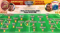 Sriwijaya FC vs Persija Jakarta(Bola.com/Samsul Hadi)