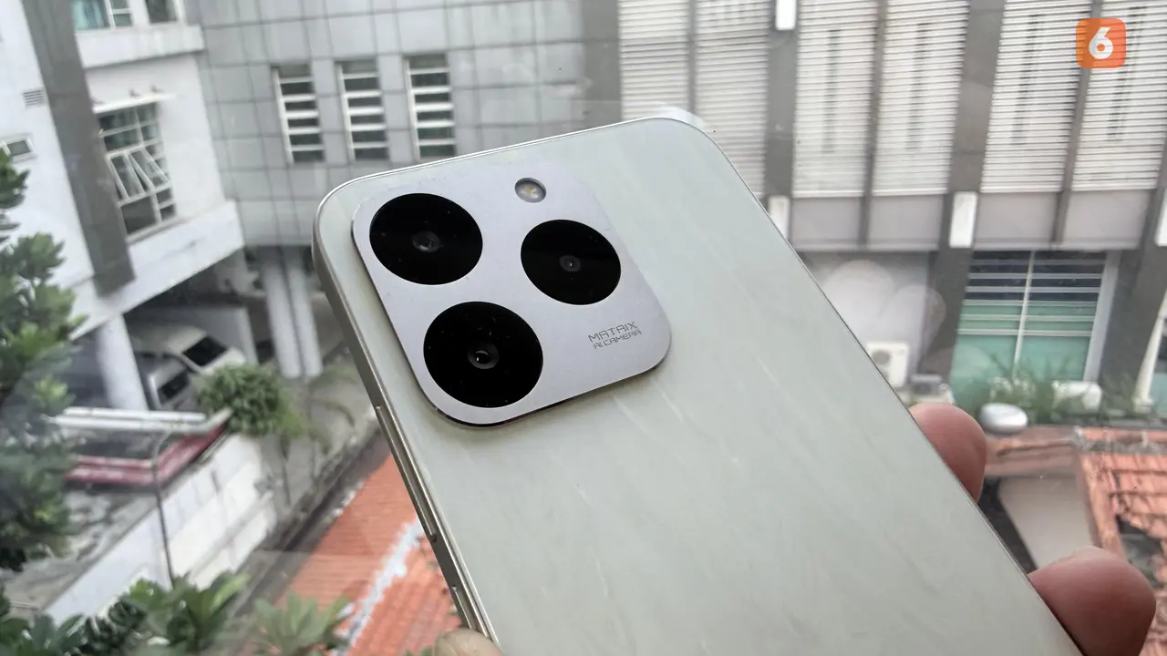 Cangkang kamera Realme 15T. Liputan6.com/Iskandar