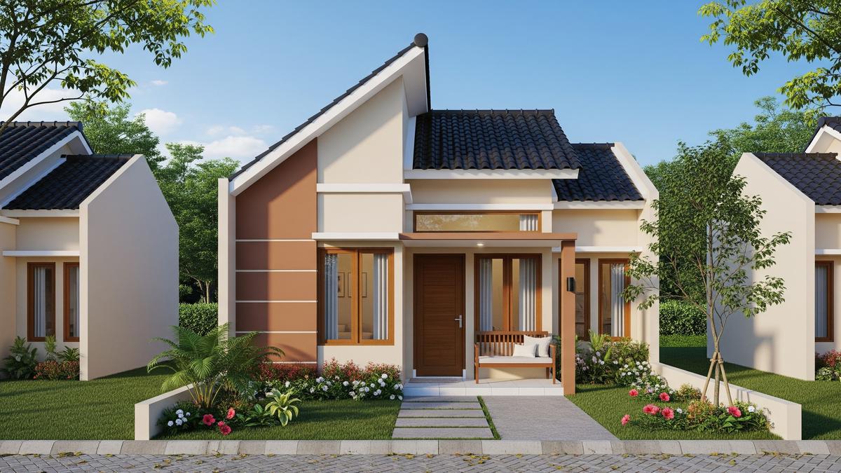 8 Model Rumah Kecil tapi Luas dengan Atap Tinggi, Cocok untuk Pasutri Baru