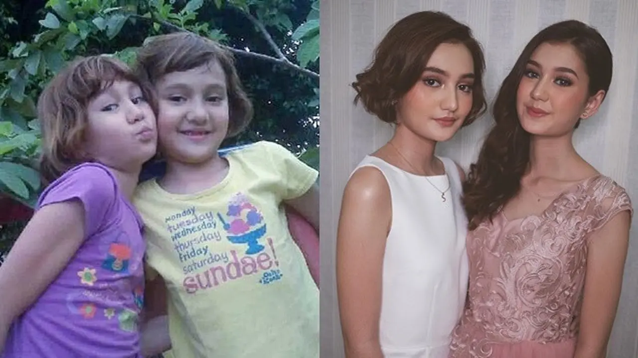 6 Potret Masa Kecil Zoe Jackson dan Laura Jackson, Menggemaskan