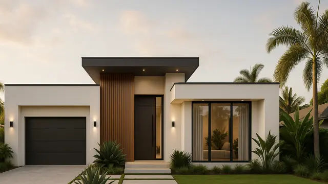 Model Rumah Minimalis 1 Lantai Ala Tahun 2025 yang Sederhana tapi Mewah/AI