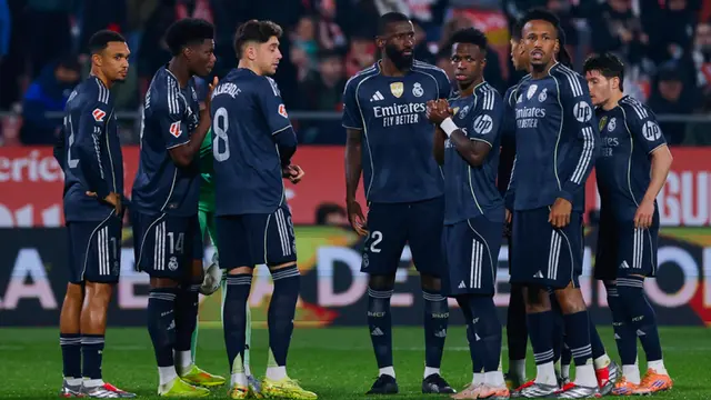 Foto: Wajah Kusut Skuad Real Madrid Setelah 3 Kali Imbang di Liga Spanyol, Gagal Salip Barcelona