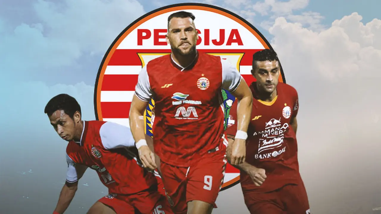 Persija Jakarta - Osvaldo Haay, Marko Simic, Otavio Dutra