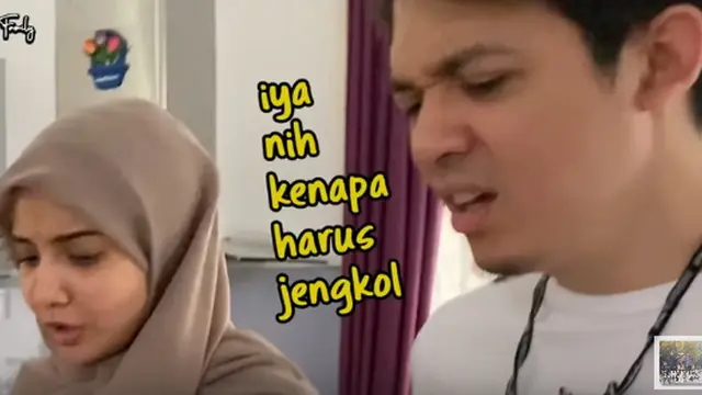 Zaskia Sungkar makan jengkol
