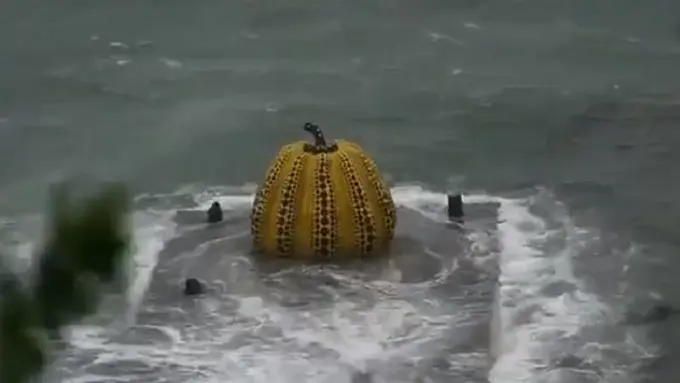 Yellow Pumpkin Yayoi Kusama