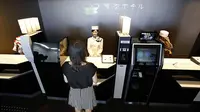Ada sebuah hotel di Negara sakura, Jepang yang semua karyawannya adalah robot. 