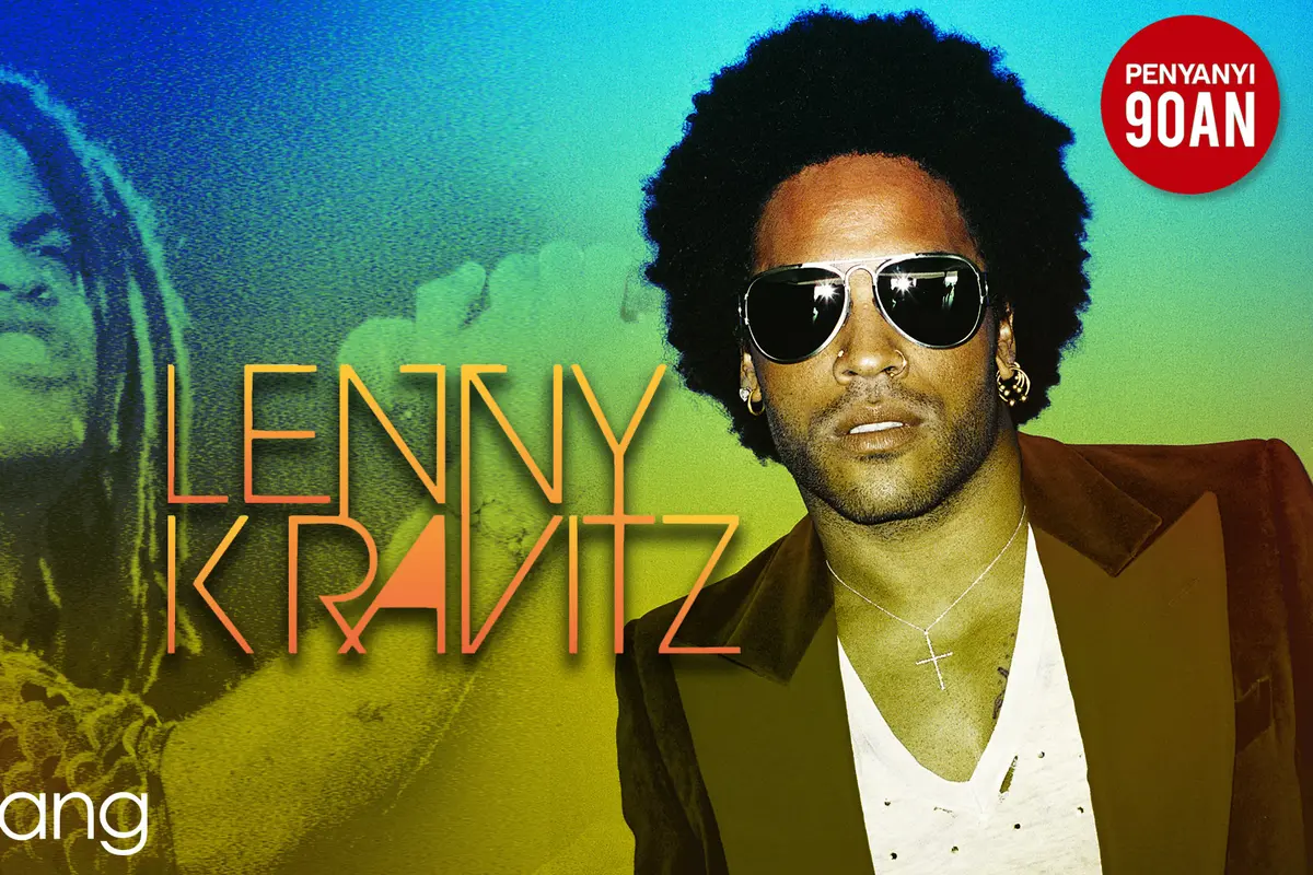 [Bintang] Penyanyi 90an: Uniknya Warna-warni Musik Lenny Kravitz