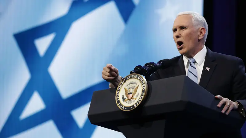 Wapres AS Mike Pence Dukung Isreal Lawan Iran