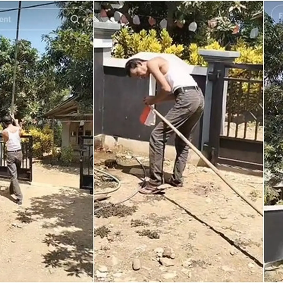 Momen Pria Pasang Bendera Kecil di Tiang Panjang Ini Bikin Senyum Tipis -  Hot Liputan6.com