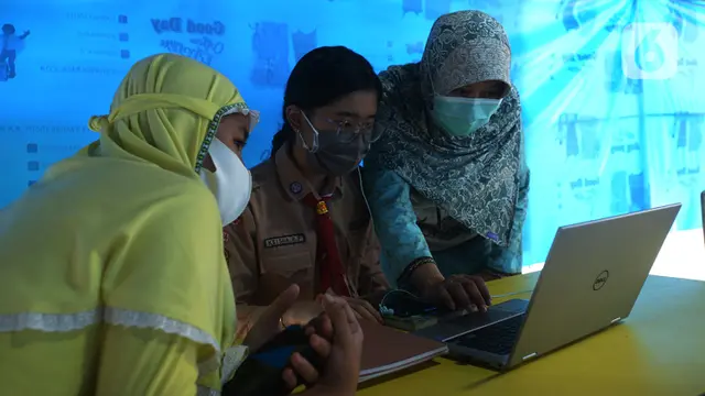 Belajar Gratis di Tenda Wifi