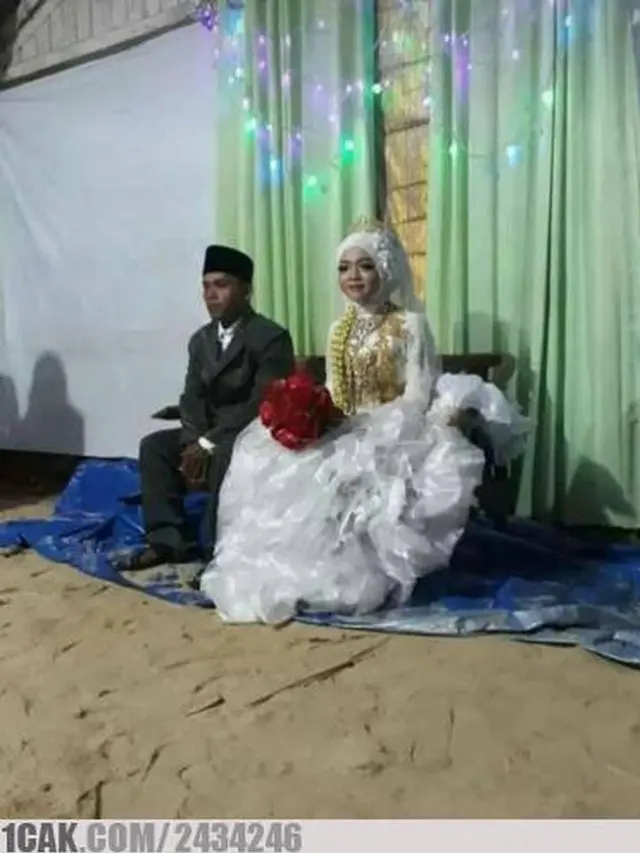 Kocak, 5 Potret Salah Pilih Dekorasi Pernikahan Ini Bikin Ketawa