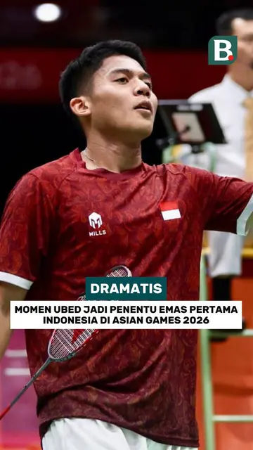 Dramatis! Momen Ubed jadi penentu emas pertama Indonesia di Asian Games 2026