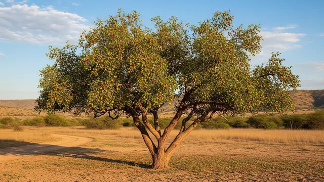 Pohon Jujube atau Bidara Cina (Ziziphus jujuba)