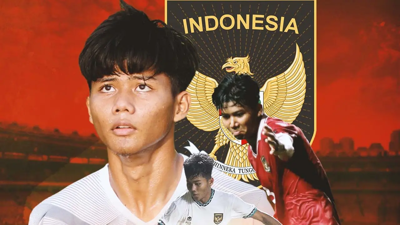 Timnas Indonesia - Ilustrasi Arkhan Kaka