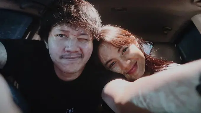 [Fimela] Aurelie Moeremans dan Hanif Ramadhana