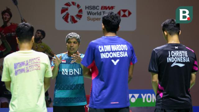 Foto: Menilik Persiapan Para Pebulu Tangkis Tunggal Putra Andalan Indonesia Jelang Indonesia Open 2023