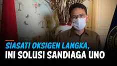 Oksigen banyak dicara untuk para pasien Covid-19 yang membutuhkan.Kelangkaan oksigen menjadi perhatian Menteri Pariwisata dan Ekonomi Kreatif Sandiaga Uno. Ia pun sampaikan solusi dengan memanfaatkan teknologi kecerdasan buatan.