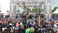 Ribuan Relawan AHY Hadiri Apel Siaga Jaga Agus-Sylvi