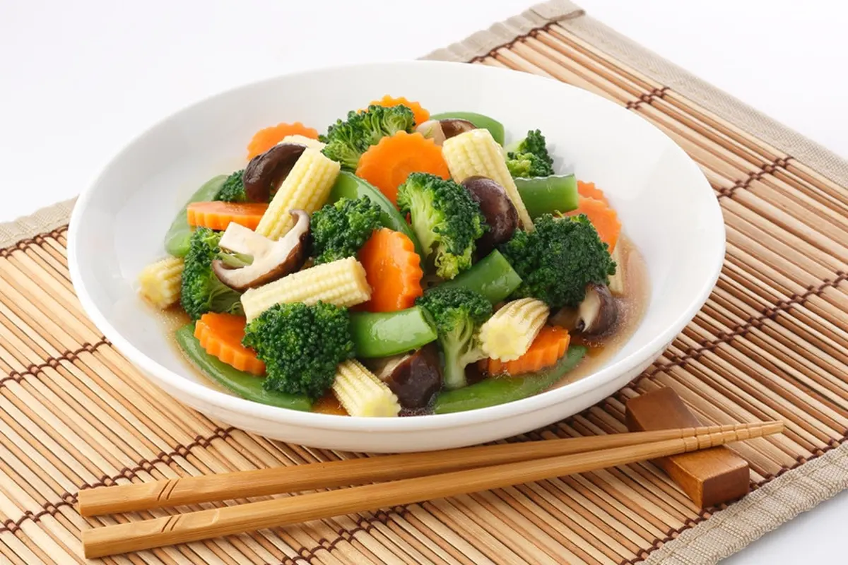 Ilustrasi Tumis Sayur