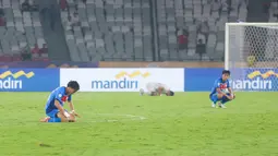 Timnas Indonesia U-23 sukses menaklukkan Filipina 1-0 pada laga Grup A Piala AFF U-23 2025 di SUGBK, Senayan, Jakarta, Jumat (18/07/2025) malam WIB. (Bola.com/M Iqbal Ichsan)