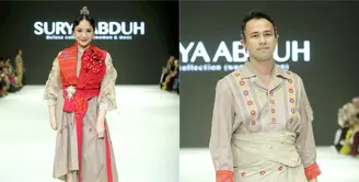 Raffi Ahmad dan Nagita Slavina kembali menunjukan kebolehannya menjadi model di peragaan busana. [Instagram/raffinagita1717]