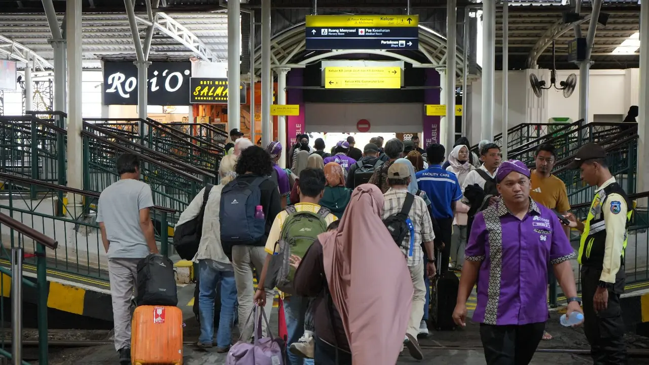 PT KAI atau PT Kereta Api Indonesia melalui KAI Daop 6 Yogyakarta mencatat lonjakan signifikan.