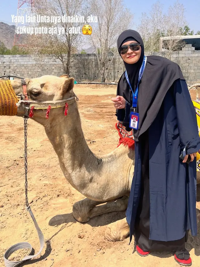 Mita The Virgin umrah (instagram.com/mitathevirgin)