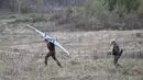 Latihan melibatkan ribuan tentara di lapangan latihan Barysaw, sebelah timur kota Minsk, kota terbesar di Belarus. (Olesya KURPYAYEVA/AFP)