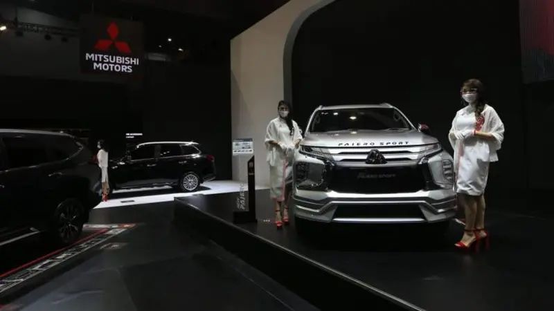 Mitsubishi di IIMS Hybrid 2021 (MMKSI)