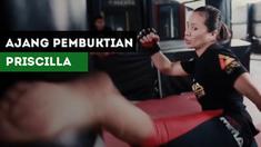 Petarung putri asal Indonesia, Priscilla Hertati Lumbang Gaol berambisi untuk mengalahkan petarung asal Filipina, Krisna Limbaga di One Championship.