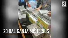 Penyelundupan ganja melalui jasa pengiriman paket JNE dalam kemasan paket pempek digagalkan petugas Avsec Bandara Internasional Sultan Mahmud Badarudin Dua, Palembang.
