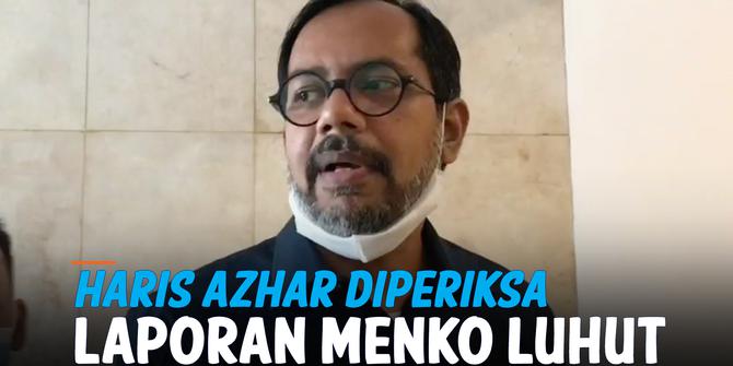 VIDEO: Haris Azhar Diperiksa Polisi Terkait Laporan Menko Luhut