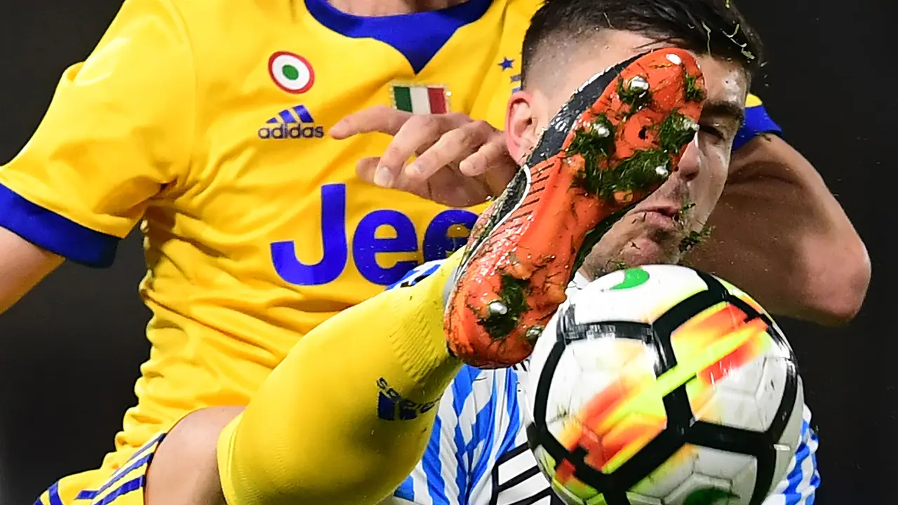 FOTO: Juventus Gagal Raih 3 Poin di Markas SPAL