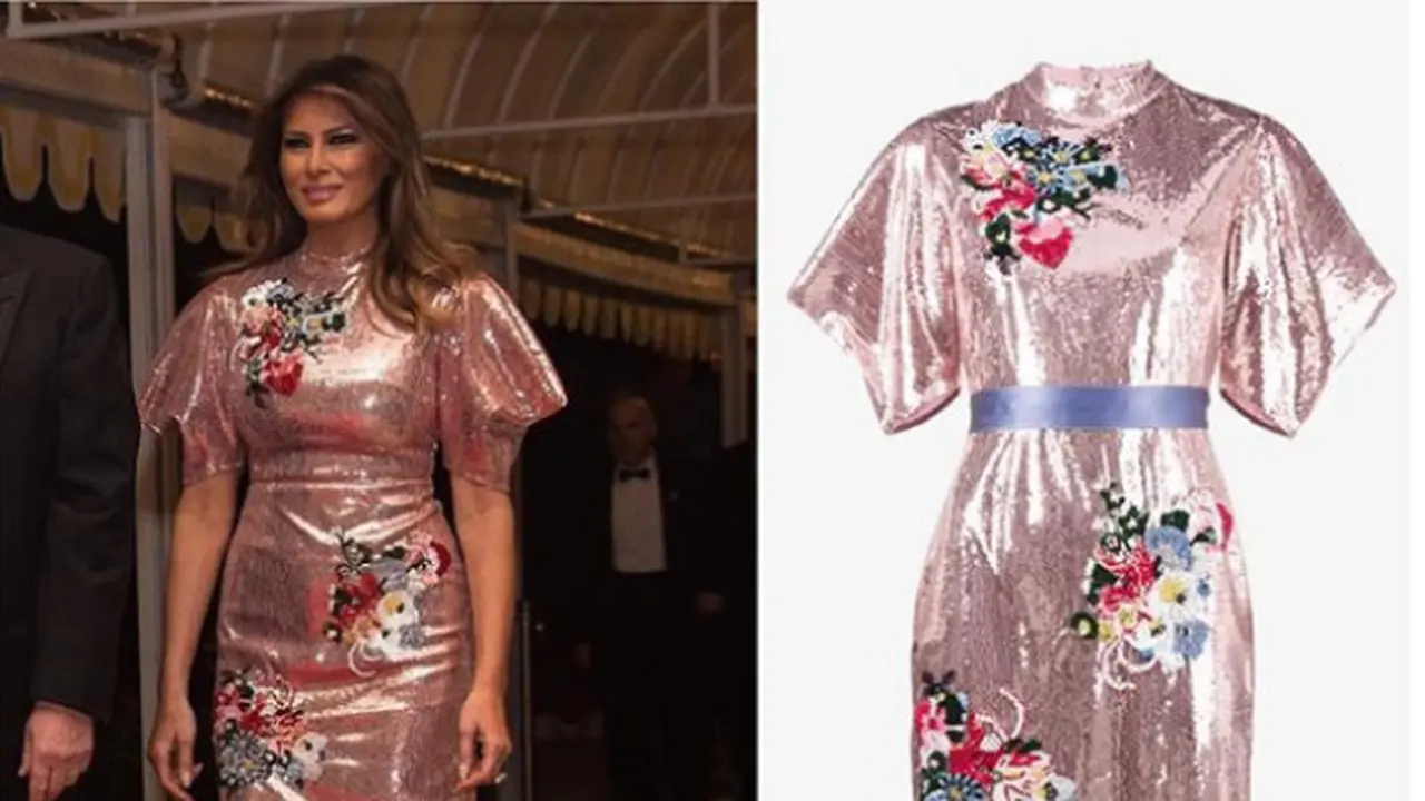 Melania Trump Tampil Lebih Berkilau di Malam Tahun Baru
