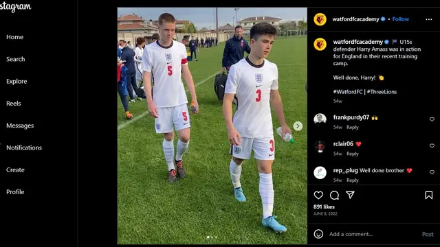Harry Amass, calon pemain baru Manchester United