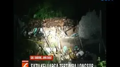 Diduga longsor dipicu hujan deras yang membuat tanah tebing labil.
