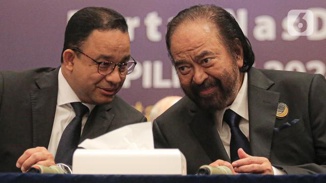 Senyum Anies Baswedan Saat Resmi Diusung Partai Nasdem Jadi Capres di Pilpres 2024